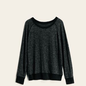 American Able Wynette Sweatshirt Knit Top | S
| Grey & Black